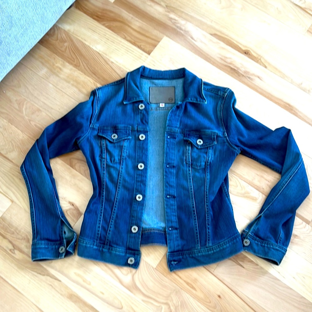 AG (Adriano Goldschmied) Jean jacket, size small